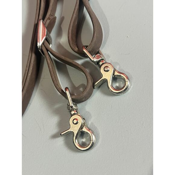 Cashel Biothane Trail Rein Brown 9 foot Waterproof - Picture 4 of 4